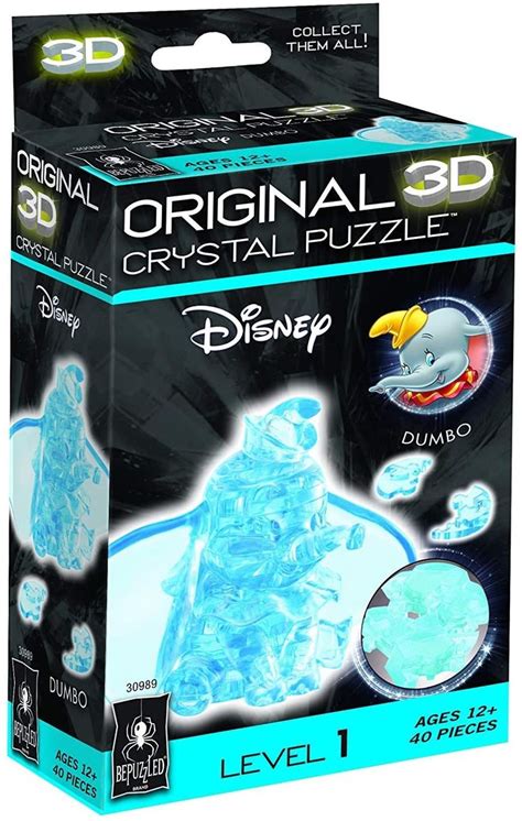 Original 3D Crystal Puzzle | Puzzles for kids, 3d crystal, Disney challenge