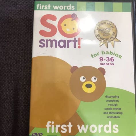 SO SMART - First Words (DVD, 2007) EUR 44,76 - PicClick FR