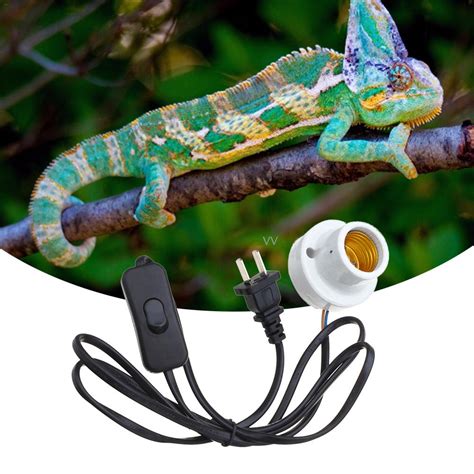 E27 Pet Heating Lamp Ceramic Lizard Tortoise Spider Reptiles Box Heater Heat Bulb Brooder 25w ...