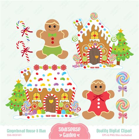 Free Christmas Gingerbread Cliparts, Download Free Christmas ...