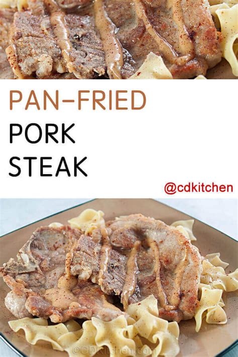 Pan-Fried Pork Steaks With Hungarian Gravy Recipe | CDKitchen.com