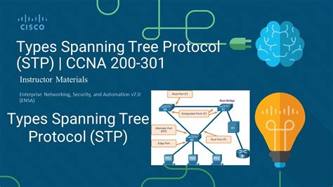 What are the Spanning-Tree Protocol Types | CCNA 200-301