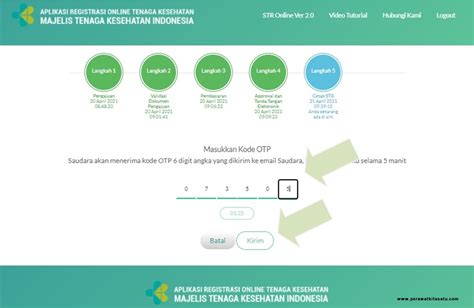 Tutorial Cara Cetak STR Tenaga Kesehatan Secara Mandiri