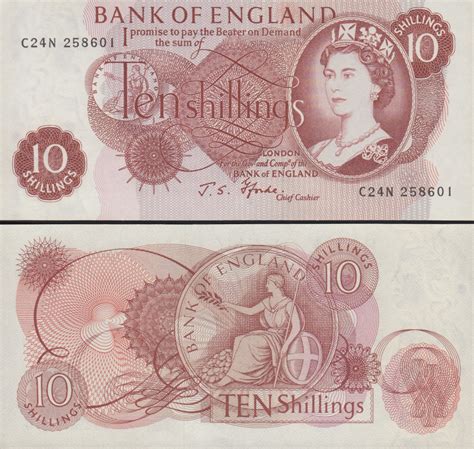 10 Shilling Note Value Uk