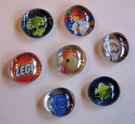 Crafting...: Sick Day Crafts - Glass Marble {Magnets}