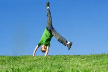 Kid Cartwheel Free Stock Photo - Public Domain Pictures