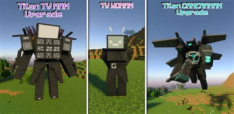 Titan CameraMan Mod Minecraft - Latest version for Android - Download APK