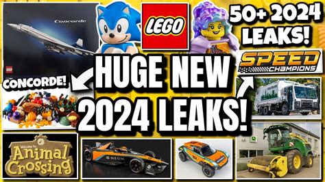 NEW LEGO LEAKS! (Concorde, Technic, 2024 Sets, Marvel & MORE) - YouTube