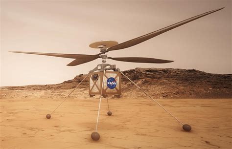 NASA's MARS HELICOPTER - WORLD FIRST