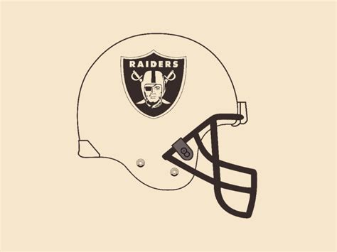 Raiders helmet by jamanel on Dribbble