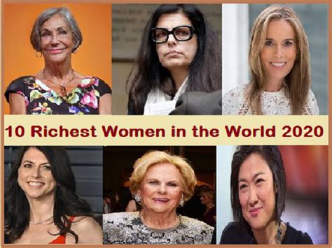 List of 10 Richest Women in the World 2020