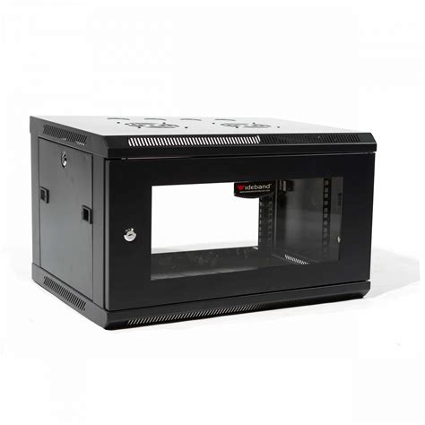 Wideband 4RU 600mm Wide x 300mm Deep Fully Assembled Wall Mounted Server Rack Data Cabinet - SKS ...