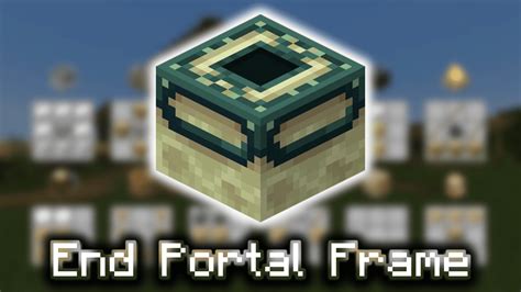 End Portal Frame - Wiki Guide - 9Minecraft.Net