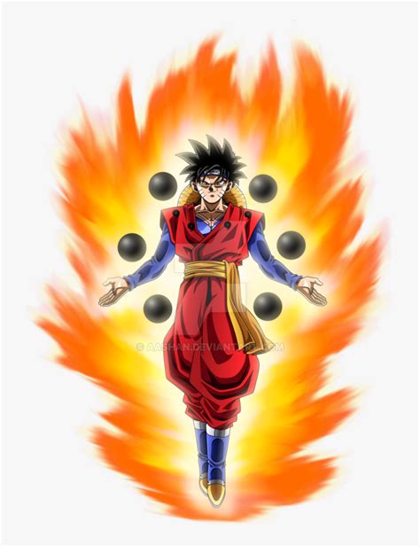 Naruto And Goku Png - Goku Naruto Luffy Fusion, Transparent Png is free transparent png image. T ...