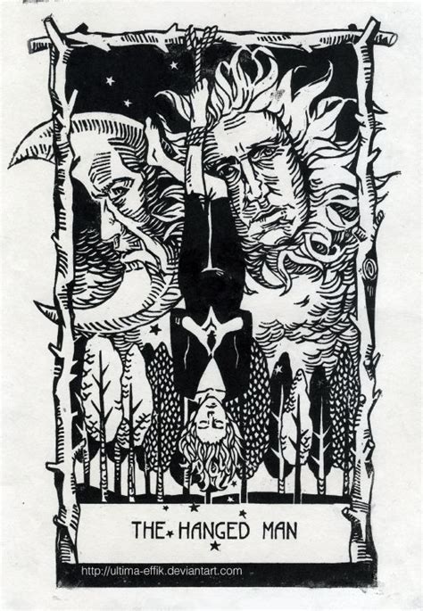 the hanged man by Ultima-eFFik on DeviantArt | Tarot cards art, Tarot card tattoo, Hanged man tarot