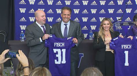 Jedd Fisch introduced as new Washington football coach