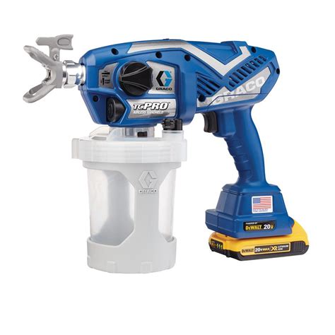 Graco TC Pro Cordless Airless Paint Sprayer-17N166 - The Home Depot