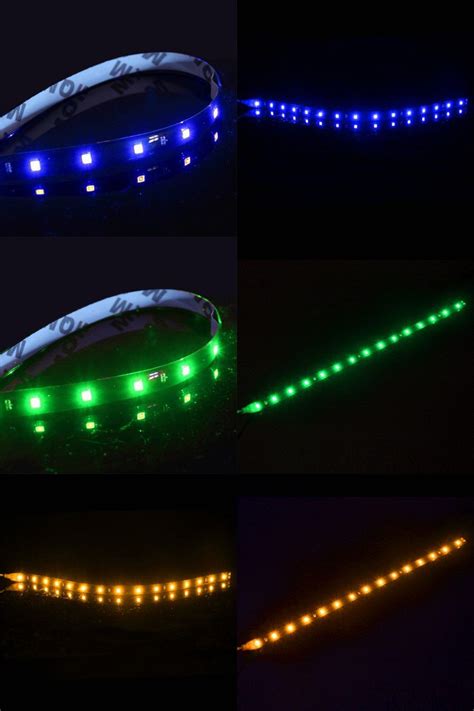 2021 Waterproof Car Auto Decorative Flexible LED Strip High Power 12V ...