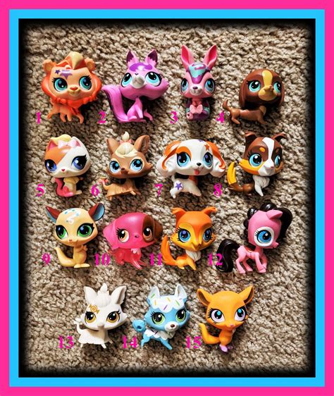 Littlest Pet Shop Vintage LPS YOU CHOOSE 40 gen 4/3/sped talented Circus Sweetest Unleashed Dogs ...