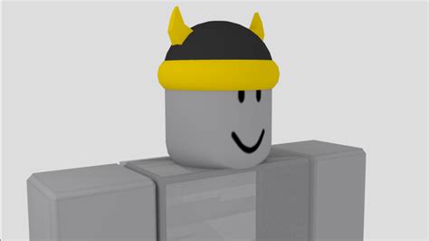 Roblox Hat Horned Helmet | CGTrader