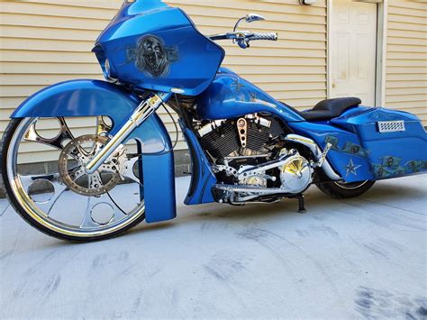 2008 harley Davidson roadglide custom big wheel bagger for Sale in North Jackson, OH ...