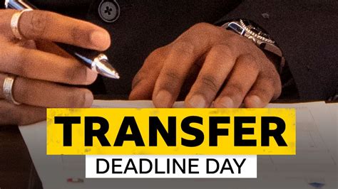 Follow transfer deadline day live - BBC Sport