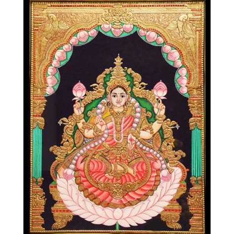 Buy Auspicious Deities Mysore Paintings Handmade and Traditional from ...