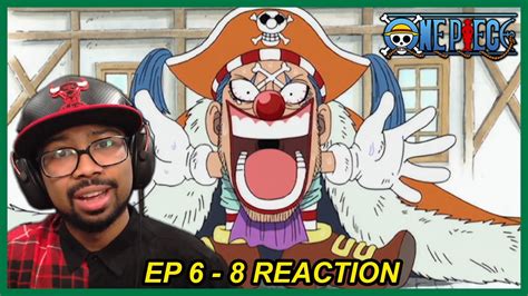 Luffy VS Buggy! | First Time Watching One Piece Episode 6-8 - YouTube