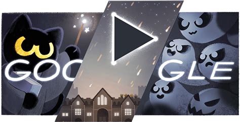 Google Halloween Logo Game Goes Live Early