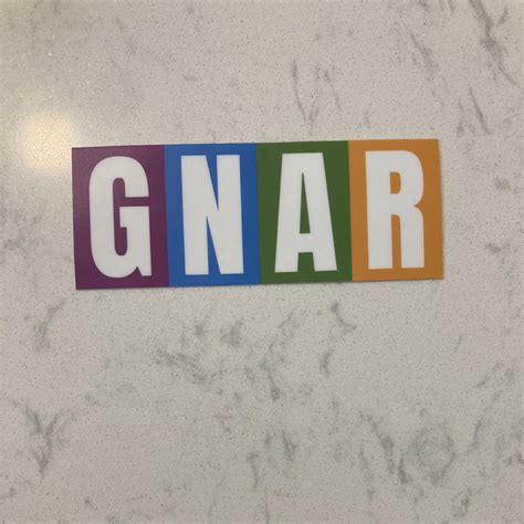 Made a GNAR life sticker | Scrolller