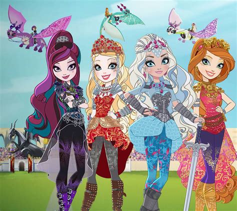 Let the Dragon Games begin! | Personajes de cuentos de hadas, Ever after high, Dibujos animados ...