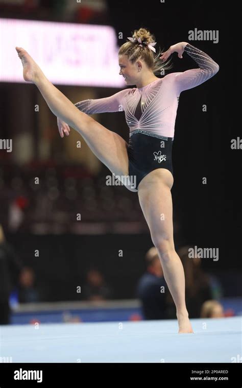 Louisville, KY, USA. 24th Feb, 2023. USA Gymnastics 2023 Nastia Liukin ...