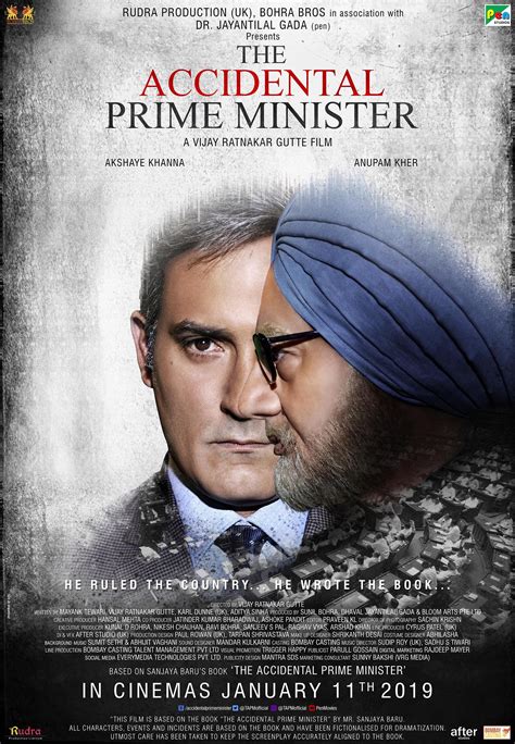 The Accidental Prime Minister (#1 of 2): Mega Sized Movie Poster Image ...