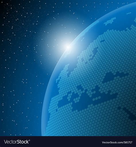 Planet earth Royalty Free Vector Image - VectorStock