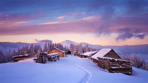 4k Winter Landscape Wallpapers - Wallpaper Cave