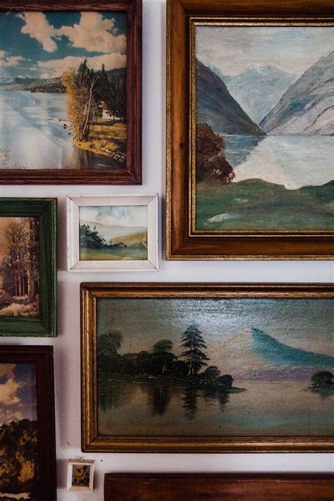 How to Create a Vintage Landscape Gallery Wall — Retro Den | Vintage Furniture and Homewares ...