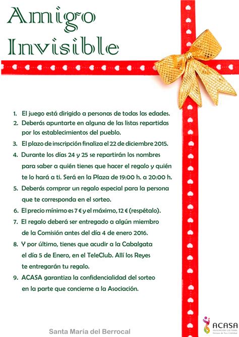 Carta Para Amigo Invisible