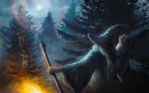 The Hobbit, Gandalf, Artwork, Fantasy Art Wallpapers HD / Desktop and Mobile Backgrounds