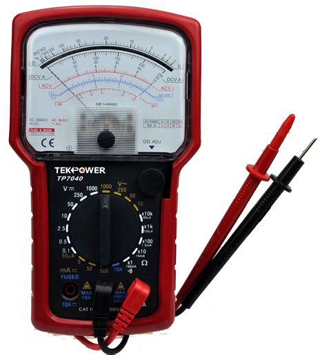 Tekpower TP7040 20-Range AC/DC Analog Multimeter General Purpose with ...