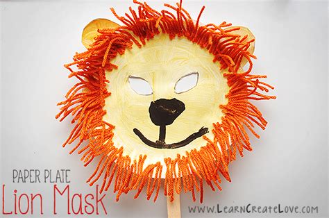 Lion Mask Craft