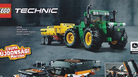 LEGO Technic John Deere 9620R 4WD Tractor (42136) Revealed - The Brick Fan