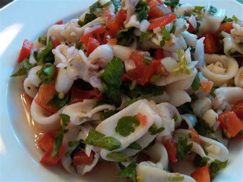 Adriana's Kitchen: Calamari Salad