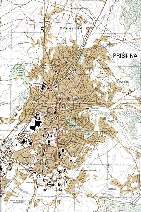 Tyler_Architecture_Research_iFORMAL studio: Prishtina Tourist Map