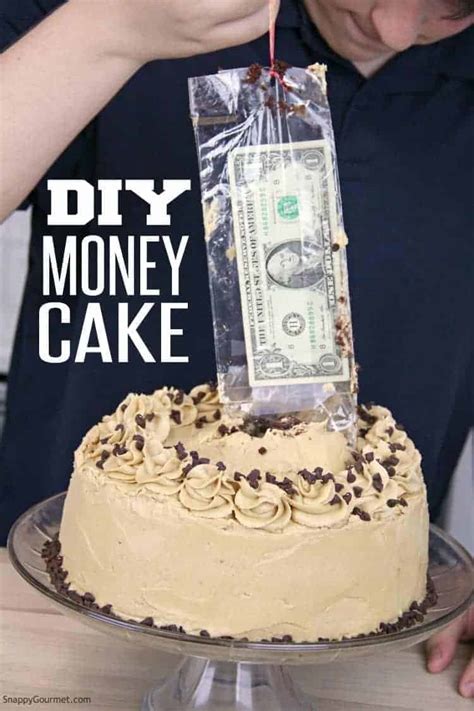 Money Cake (DIY Fun Cake with Money Inside!) - Snappy Gourmet