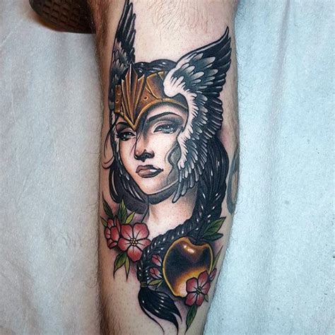 60 Valkyrie Tattoo Designs For Men - Norse Mythology Ink Ideas Tattoos For Daughters, Arm ...