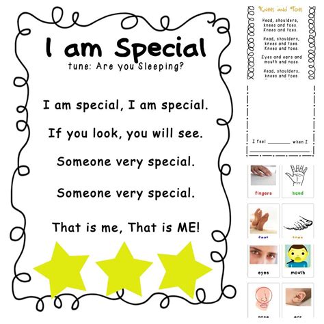 Preschool all about me plans and printables – Artofit