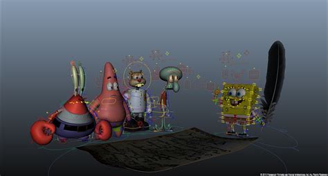 THE SPONGEBOB MOVIE - SPONGE OUT OF WATER: Glenn Melenhorst - VFX ...