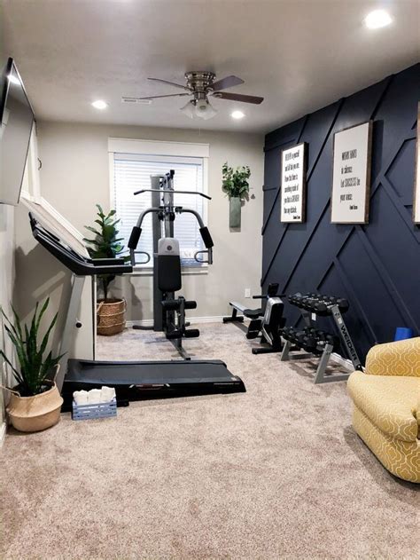 Workout Room Makeover | Gym room at home, Workout room home, Home gym decor