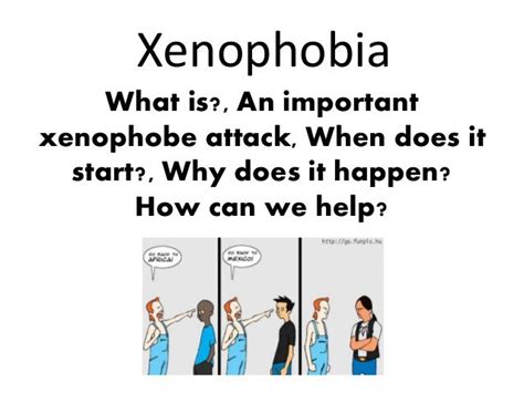 Xenophobia Examples