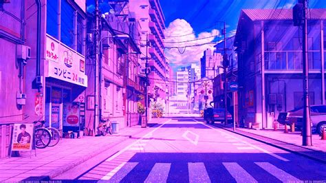 Top 90+ imagen aesthetic purple anime background - Thpthoanghoatham.edu.vn